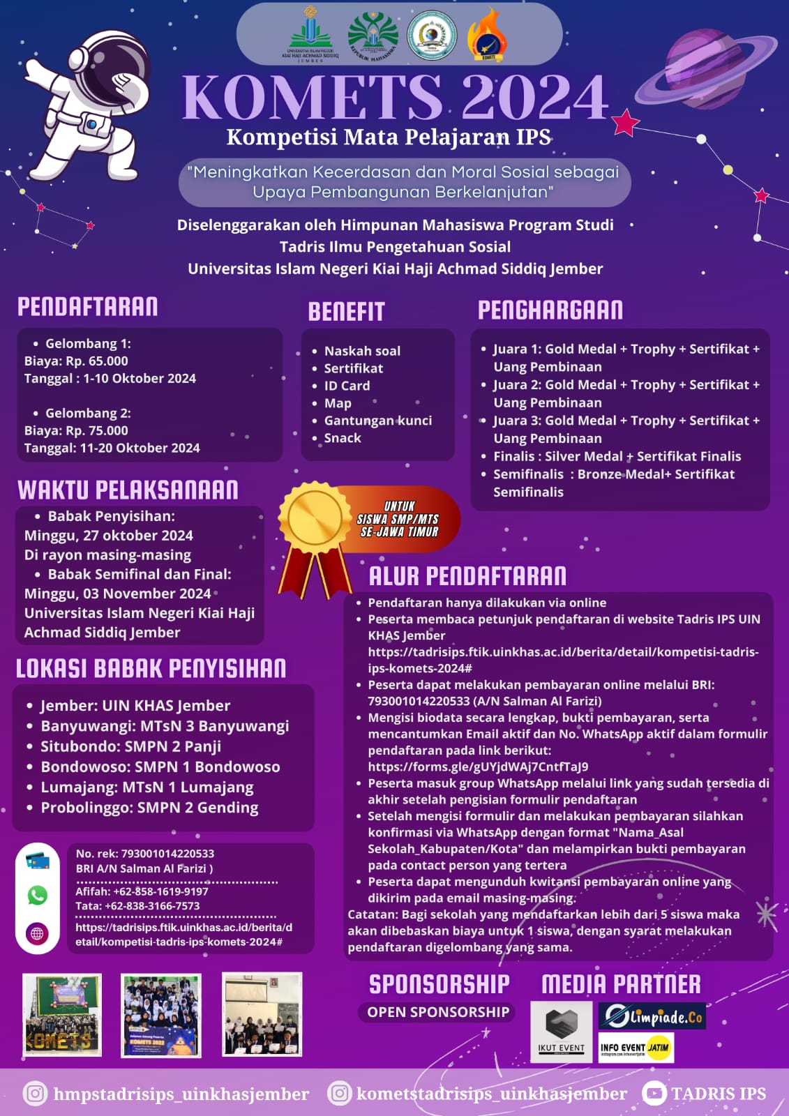 KOMPETISI TADRIS IPS (KOMETS) 2024